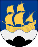 Strömstads kommuns stadsvapen.