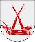 Söderhamns kommuns stadsvapen.