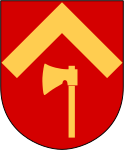 Tibro kommuns stadsvapen.