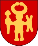 Upplands-Bro kommuns stadsvapen.