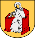 Vadstena kommuns stadsvapen.
