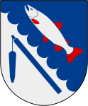 Vindelns kommuns stadsvapen.