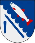 Vindelns kommuns stadsvapen.
