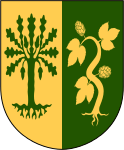 Vingåkers kommuns stadsvapen.