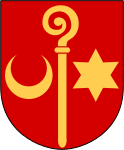 Ödeshögs kommuns stadsvapen.