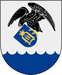 Örnsköldsviks kommuns stadsvapen.